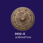 Antikes Bronzepolyurethan-Decken-Medaillon, dekorative Gips-Medaillon-Formen