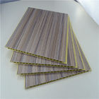 Integrierte WPC Wand der Bambusfaser-, dekorative hölzerne zusammengesetzte Plastikdecke PVCs
