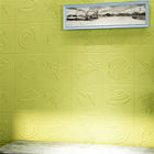 Schalen-und Stock-dekoratives Wand-Brett mit dem Kleber ECO freundlich