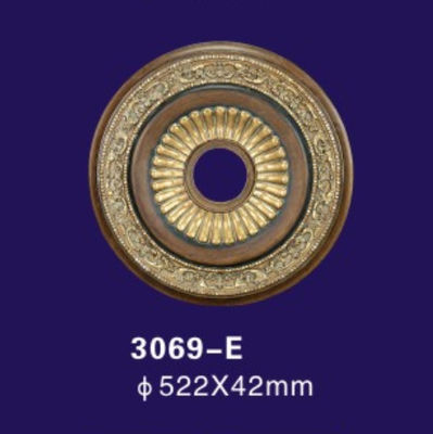 Aeneous-Farbpolyurethan-Decken-Medaillon-runde Form für Haus-Decke