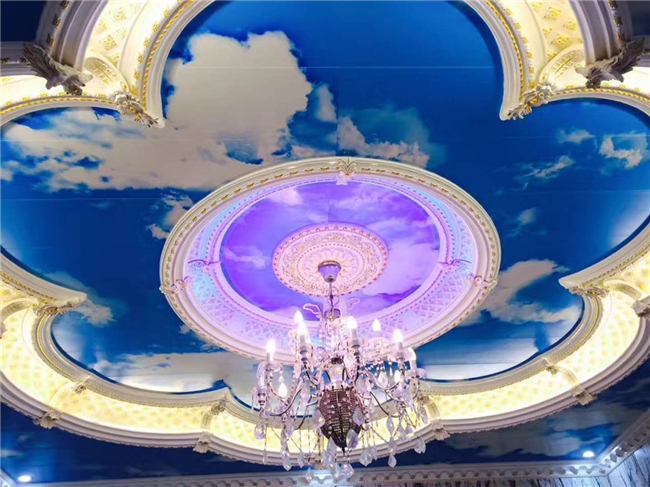 Blühen Sie Form-Polyurethan-Decken-Medaillon/Lampen-Medaillon für Haupt