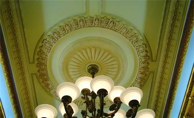 Großes Polyurethan-Decken-Medaillon/Licht-Medaillon für Haus-Dekoration