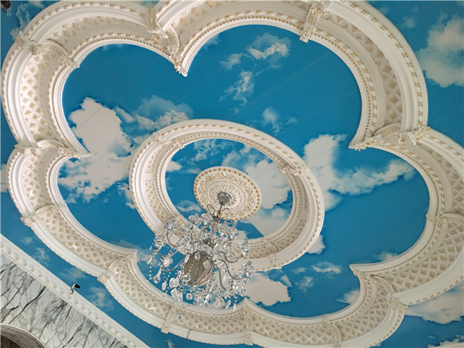 Aeneous-Farbpolyurethan-Decken-Medaillon-runde Form für Haus-Decke