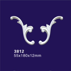 Blumen-Entwurfs-Gips-Decken-Medaillons, künstlerische Garten