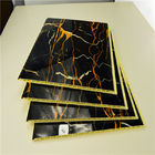 Marmor entwirft WPC-Wand-Holz/Vinylmaterial für Haus-/Hotel-Wand-Dekoration